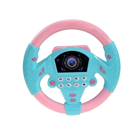 Руль детский игрушечный 20 cm Pink Руль детский игрушечный 20 cm Pink