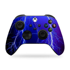 Вінілова наклейка SONGYI для геймпада Xbox Series X/S Blue lightning Вінілова наклейка SONGYI для геймпада Xbox Series X/S Blue lightning
