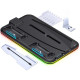 Подставка Staion светодиодная охлаждающая для PS5 Black Подставка Staion светодиодная охлаждающая для PS5 Black