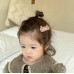 Набор детских заколок Kawaii 4 шт Plush Bow Набор детских заколок Kawaii 4 шт Plush Bow