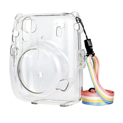 Чехол Fujifilm Instax Mini 11 Case Transparent радуга Чехол Fujifilm Instax Mini 11 Case Transparent радуга