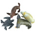 Набор игрушек Морские жители 12 шт Small size