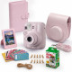Набор камера моментальной печати Fujifilm Instax Mini 13 Candy Pink + чехол + фотопленка 20 шт + фотоальбом 108 + наклейки 20 шт + фоторамка
