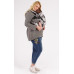 Сумка-кенгуру Isara The One Philodendra Silver Grey