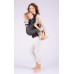 Сумка-кенгуру Isara The Trendsetter Toddler Diamonda Black