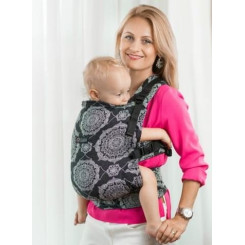 Сумка-кенгуру Isara Toddler Kaleidoscopix Black Denim Сумка-кенгуру Isara Toddler Kaleidoscopix Black Denim