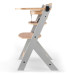 Стульчик для кормления Kinderkraft Enock Natural Gray