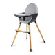 Стульчик для кормления Kinderkraft Fini 2in1 Black Стульчик для кормления Kinderkraft Fini 2in1 Black