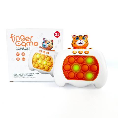 Электронная приставка консоль Quick Push Game приставка игры Pop It антистресс тик ток игрушка Tiger