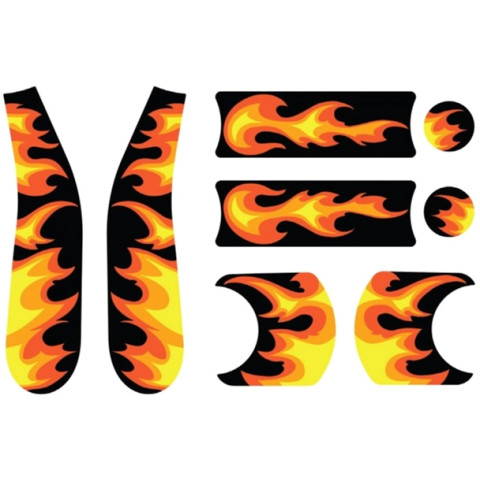 Stickers Doona Liki / Flames