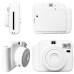 Набір камера моментального друку Popoto White + чохол + фотоплівка 20 штук + фотоальбом + фоторамка + 4 наклейки