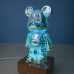 Светодиодный ночник Медведь 3D фейерверк RGB USB, декоративная лампа с изменением цвета, детский ночник LED Светодиодный ночник Медведь 3D фейерверк RGB USB, декоративная лампа с изменением цвета, детский ночник LED