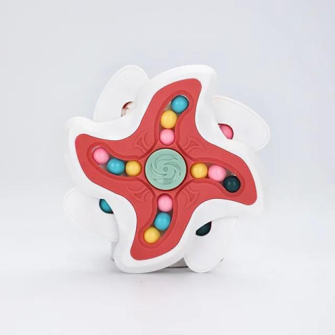 Головоломка спінера з кульками Red/White