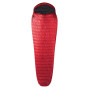 Спальний мішок Aura NOM1 400/800 cuin XL 195 cm LEFT Red