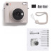 Набор камера моментальной печати Fujifilm Instax Square SQ 1 White/Pink + чехол + фотоальбом 64 + фотопленка 10 шт + фоторамка