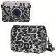 Чехол Fujifilm Instax Mini EVO Леопардовый принт Black