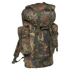 Рюкзак тактичний Brandit Nylon 65 л Flecktarn