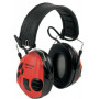 Навушники для стрільби 3M Peltor Sporttac Black/Red Навушники для стрільби 3M Peltor Sporttac Black/Red