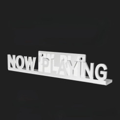 Полка акриловая для хранения виниловых пластинок Now Playing White Полка акриловая для хранения виниловых пластинок Now Playing White