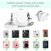 Чехол Fujifilm Instax Mini 12/11/99/7+/40/Evo White