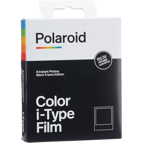 Фотоплівка Polaroid Color i-Type Film Black 8 шт Фотоплівка Polaroid Color i-Type Film Black 8 шт