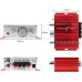 Усилитель с RCA-входами – стерео Hi-Fi звук, питание от USB, для домашнего кинотеатра, автомобиля, ПК Red