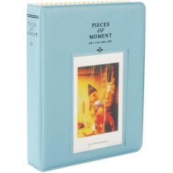 Фотоальбом для Fujifilm Instax Mini, Liplay, Polaroid 300, Z2300, SHARE SP-1, SP-2, link, Blue 64