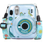 Чехол Fujifilm Instax Mini 11 Case Transparent + наклейки динозавр Чехол Fujifilm Instax Mini 11 Case Transparent + наклейки динозавр