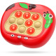 Електронна приставка консоль Quick Push Game приставка гри Pop It антистрес тик струм іграшка Apple Red
