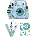 Чехол Fujifilm Instax Mini 11 Case Transparent + наклейки динозавр Чехол Fujifilm Instax Mini 11 Case Transparent + наклейки динозавр
