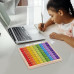 Таблица умножения Монтессори деревянная Multicolor