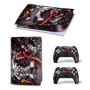 Вінілова наклейка для Sony PlayStation PS5 Venom Black/Silver 360 Вінілова наклейка для Sony PlayStation PS5 Venom Black/Silver 360
