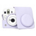 Чехол для Fujifilm Instax Mini 13 с ремешком, защитный футляр из экокожи, Фиолетовый