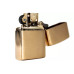Запальничка Zippo Knivesandtools Brass Brushed Knife Bronze