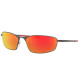 Тактичні окуляри Oakley Whisker Matte Gunmetal Prizm Ruby (0OO4141 41410260)