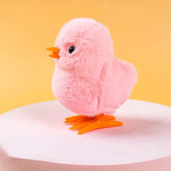 Дитяча м'яка іграшка Заводне курча Macroupta Pink Дитяча м'яка іграшка Заводне курча Macroupta Pink