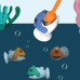 Интерактивная музыкальная игра Магнитная рыбалка Crocodile Blue Интерактивная музыкальная игра Магнитная рыбалка Crocodile Blue