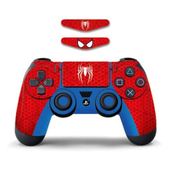 Вінілова наклейка для геймпада Sony PlayStation 4 Spiderman Вінілова наклейка для геймпада Sony PlayStation 4 Spiderman