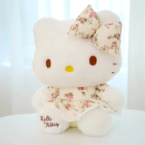 М'яка іграшка Hello Kitty 32 см Floral skirt