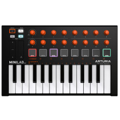 MIDI-клавиатура Arturia MiniLab MKII Orange Edition MIDI-клавиатура Arturia MiniLab MKII Orange Edition