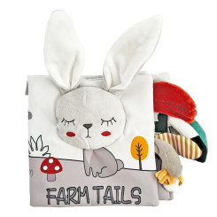 Розвиваюча книга шуршалка MOONBIFFY Rabbit Розвиваюча книга шуршалка MOONBIFFY Rabbit