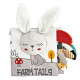 Развивающая книга шуршалка MOONBIFFY Rabbit