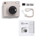 Камера моментальной печати Fujifilm Instax Square SQ 1 White