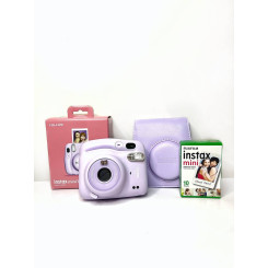 Камера моментального друку Fujifilm Instax Mini 11 Purple + Чохол + Фотоплівка 10шт