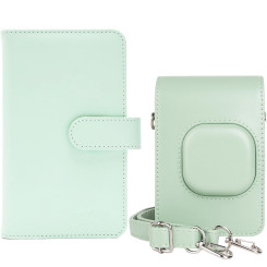 Чехол Fujifilm Instax Mini Liplay Green + фотоальбом 108
