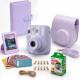 Набор камера моментальной печати Fujifilm Instax Mini 13 Dreamy Purple + чехол + фотопленка 20 шт + фотоальбом 108 + наклейки 20 шт + фоторамка