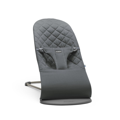 Кресло - качалка Baby Bjorn Bliss Cotton Anthracite
