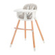 Стільчик для годування Baby Tiger Tini Grey Стільчик для годування Baby Tiger Tini Grey