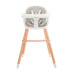 Стільчик для годування Baby Tiger Tini Grey