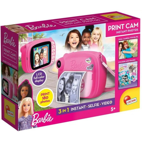 Камера моментальной печати Barbie детская Камера моментальной печати Barbie детская